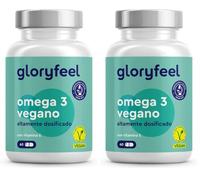 Omega 3 2000mg (life's™ OMEGA) - Aceite de Algas Vegano, DHA + EPA 900mg - Materia prima de calidad más Vitamina E - Omega 3 Algas de cultivos sostenibles - Probado en laboratorio (Paquete de 2)