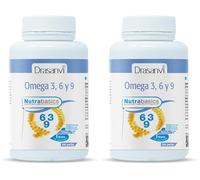 OMEGA 3-6-9 1000MG BOTE 100 PERLAS NUTRABASICOS DRASANVI (Paquete de 2)