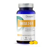 Drasanvi Suplemento Omega 3-6-9 Nutrabasics - Aceite de Onagra, Lino y Vitamina E - 24 perlas