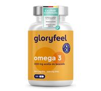 Omega 3 Cápsulas 2000mg - Alta potencia 1000mg EPA + 500mg DHA - Triglicéridos reesterificados - Aceite de pescado de alta biodisponibilidad - Soporte para el colesterol, cerebro y corazón*