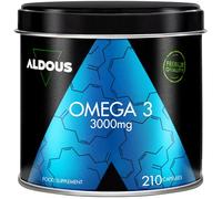 Aldous Bio – Omega 3 cápsulas – 3000 mg, EPA y DHA – 210 cápsulas