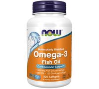 Omega-3 destilado molecularmente - 100 cápsulas blandas