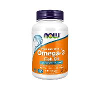 Omega 3 Destilado Molecularmente 1000mg 100 Cápsulas Now Foods