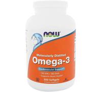 Omega-3 destilado molecularmente - 500 cápsulas blandas