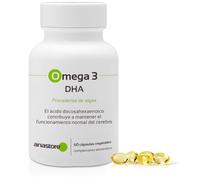 OMEGA 3 - DHA * 650 mg / 60 cápsulas * Cerebro, Visión