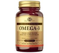 Solgar Omega-3 Doble Concentración – Aceite de pescado de aguas frías, 30 perlas