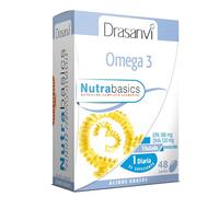 Drasanvi Omega 3 1000 mg – Vitamina E – Sin gluten – 48 perlas
