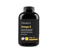 Omega 3 IFOS - 2000 mg (700 mg EPA + 500 mg DHA), Vitamina E - 200 Cápsulas | Aceite de Pescado Salvaje - El EPA y el DHA contribuyen a la función cardíaca normal - Metales Testados - 2 al Día