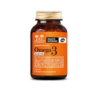 OMEGA 3 KRILL OIL Salugea - 100% natural de puro aceite de Krill Antártico con colina y Astaxantina - EPA y DHA altamente asimilables - 60 perlas - Botella de cristal oscuro farmacéutico