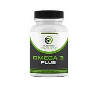 Omega 3 Plus 3x fuerza, 1000 mg de aceite de pescado 500mg EPA 250mg DHA por cápsula, pureza probada en laboratorio procedente de pesquerías sostenibles, 120 cápsulas suministro para 4 meses.