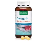 Omega-3 Supra-1000 - Omega 3 EPA, DHA con ácido fólico y vitaminas B1, B6, B12 y E