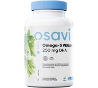 Omega-3 Vegano, 250mg DHA - 60 cápsulas blandas veganas