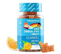 Omega 369 para Niños | 30 Gominolas | 50 mg ALA | Omega 3 Vegano | Novomins