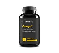 Omega-7 - Vegano - 1200 mg de Aceite de Espino Amarillo de los cuales 300 mg de Omega-7 (Ácido Palmitoleico) por Dosis Diaria - Cápsula blanda - 2 Meses de Uso - Zenement