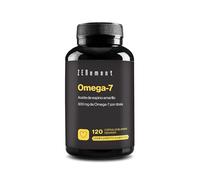 Omega-7 - Vegano - 1200 mg de Aceite de Espino Amarillo de los cuales 300 mg de Omega-7 (Ácido Palmitoleico) por Dosis Diaria - Cápsula blanda - 2 Meses de Uso - Zenement