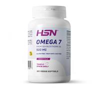 Omega-7 vegano aceite de espino amarillo 500mg - 120 perlas vegetales