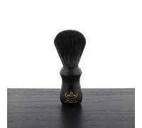 Omega =Brocha de Afeitar Fibra Tejón Hi Brush Madera Negra, Único, Estándar