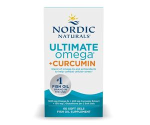 Omega Curcumina, 1200mg - 60 cápsulas blandas