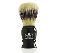 Omega Shaving Brush #13522 Pure Boar Bristles Black by Omega