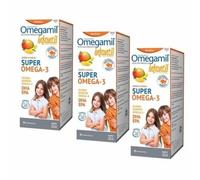 Omegamil Infantil Jarabe Mango Pack 3 x 200 ml Farmodiética