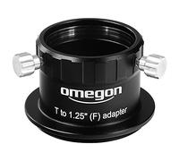 Omegon Adapter Manguito Ocular enchufable de 1.25'' para Rosca T-2 (Macho)