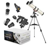 Omegon Horizon CR N 114/900 EQ-1 Neo - Espejo principal parabólico para sky, montaje EQ-1 Neo, para principiantes y avanzados, incluye accesorios