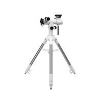 Omegon Montura Twinmaster AZ con trípode de acero inoxidable