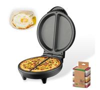 Omelette Maker, Fast Cooking Dual Zone Electric Omelette Maker, Deep Fill Non-Stick Double Egg Makers for Home Kitchen Breakfast, Frittata, Burritos & Specialty Small Kitchen Appliances (A23)