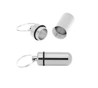 Omenluck - 2 Mini pastilleros de Aluminio para Guardar Dinero en Efectivo