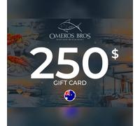 Omeros Bros Gift Card 250 AUD Key - AUSTRALIA