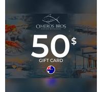 Omeros Bros Gift Card 50 AUD Key - AUSTRALIA