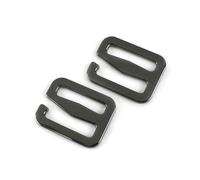 OMEVU 5/10 Uds Hebilla Deslizante de Metal Tri Glide 20-50mm Bolso cinturón ajustador Gancho Cierre Equipaje Correas Bikini Sujetador Correa Accesorios de Hardware