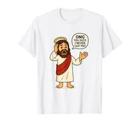 OMG Guys I Never Said That Jesus Meme Funny Chistian Humor Camiseta