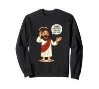 OMG Guys I Never Said That Jesus Meme Funny Chistian Humor Sudadera