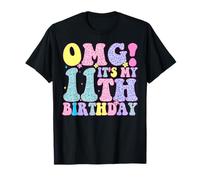 OMG It's My 11th Birthday Once Year Old Gifts Happy Bday Camiseta
