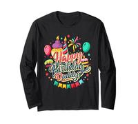 OMG It's My Dad'S Birthday Mujeres Hombres y Niños Fiesta Familiar Manga Larga