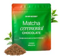 OMG Matcha Ceremonial Premium (100g) | Sabor Chocolate | Té Verde Matcha en Polvo | 100% Natural | Ideal para Ceremonia y Latte | Sin Gluten y Sin Azúcar | Green Drink