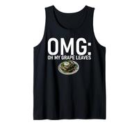 OMG Oh My Grape Leaves Dolma para Hombres y Mujeres Camiseta sin Mangas