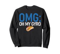 OMG Oh My Gyro Italiano para Hombres y Mujeres Sudadera
