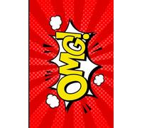 OMG! Pop Art Journal: Capture your OMG moments in bold, red style.