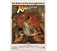 OMG Printing Póster de Indiana Jones Raiders Of The Lost Ark Harrison Ford, papel fotográfico satinado, tamaño A3, 297 mm x 420 mm
