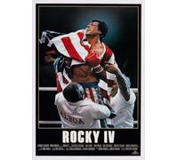 OMG Printing Póster de Rocky 4 Stallone | Póster de película | A3-297 mm x 420 mm
