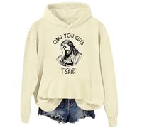 Omg You Guys That's Not What I Said Jesus - Sudadera con capucha, Khika, M