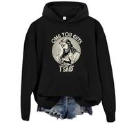 Omg You Guys That's Not What I Said Jesus - Sudadera con capucha, Negro, XL