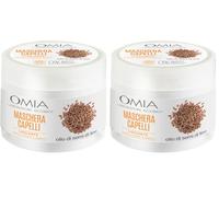 Omia Maschera Capelli O/S/Lino 250 (Paquete de 2)