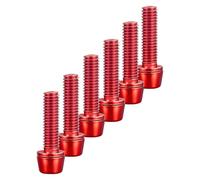 omiinitio 6lots Road Bike Disc - Tornillos de fijación para bicicleta de montaña, tronco de acero
