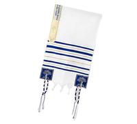 omiinitio Bufanda de oración juvenil religiosa menorá/árbol, color simbólico, envoltura de hombro, evento de iglesia, servicio divino de viernes, bufanda de oración judía, Blue Tree, Talla única