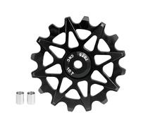 omiinitio Cadenas de aluminio ligero poleas de correa de guía versátil lavado de cadena de bicicleta reforzado la eficiencia de transmisión de corriente con alta eficiencia cadena procket de