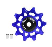 omiinitio Cadenas de aluminio ligero poleas de correa de guía versátil lavado de cadena de bicicleta reforzado la eficiencia de transmisión de corriente con alta eficiencia cadena procket de