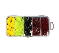 omiinitio Cola flexible Cebo Artificial Movimiento de natación natural para múltiples tipos de todas las condiciones del agua Set de señuelos de pesca portátil bolsa de almacenamiento